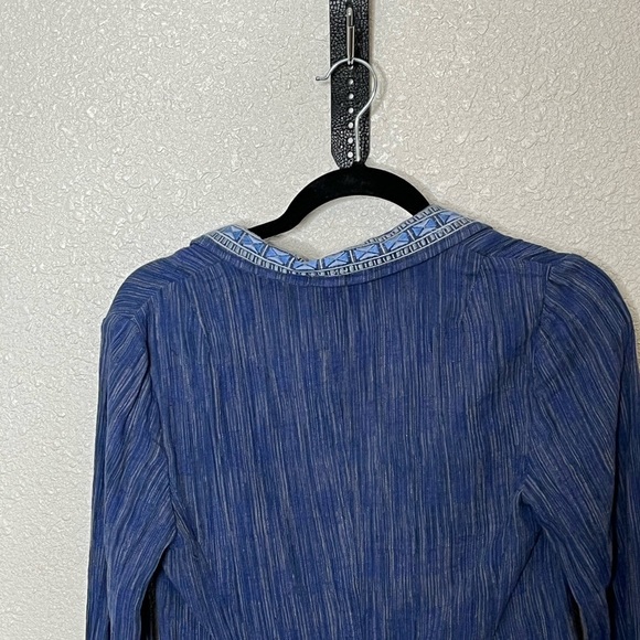 Anthropologie Cartonnier Linen Blend Jacket Sz 2 - Picture 4 of 6